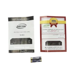 گیرنده دیجیتال سیکام مدل +DVB-T2-191 مشکی