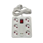 محافظ برق صوتی و تصویری ۶ خانه سیوان کابل ۳ متری - کیفیت بالا