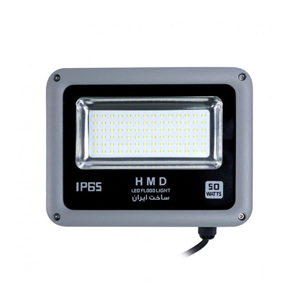 پروژکتور ۵۰ وات اچ ام دی گلد (LED ضدآب IP۶۶)