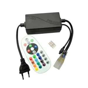 ریموت کنترل ریسه شلنگی RGB رنگی - ۲۴ دکمه