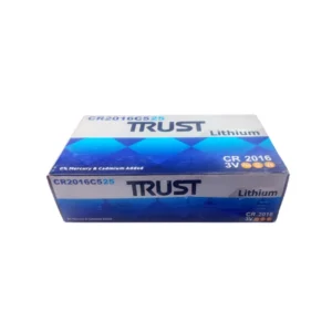 باتری سکه ای تراست TRUST CR۲۰۱۶ – بسته ۱۲۵ عددی