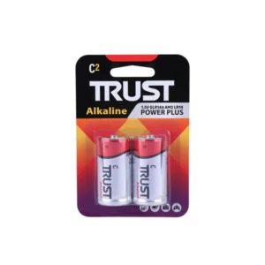 باتری متوسط تراست TRUST Alkaline Power Plus LR۱۴ C۲ - بسته ۶ جفت