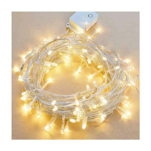 ریسه سوزنی آفتابی ۱۰ متری پنج حالت نور - ۱۰۰ عدد LED باکیفیت