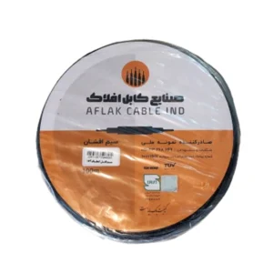سیم افشان ۱ در ۴ افلاک الکتریک خراسان - عایق استاندارد تمام مس
