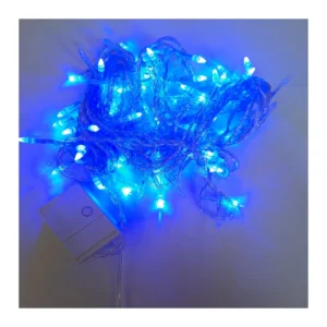 ریسه سوزنی رنگ آبی ۱۰ متری پنج حالت نور – ۱۰۰ عدد LED باکیفیت