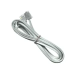 سیم سوکت تلفن ۲ متری - نری PVC مقاوم