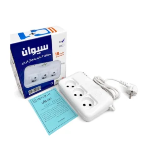 محافظ برق یخچال و فریزر ۳ خانه سیوان کابل ۲ متری – کیفیت بالا