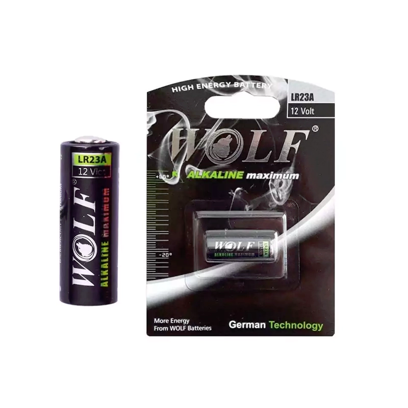 باتری ریموتی ولف Wolf A۲۳ – بسته ۴۰ عددی